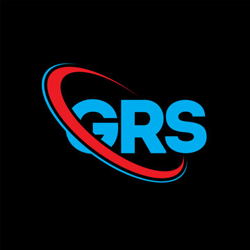 GRS logo. GRS letter. GRS letter logo design. Initials GRS logo linked with circle and uppercase monogram logo. GRS typography for technology, business and real estate brand.
