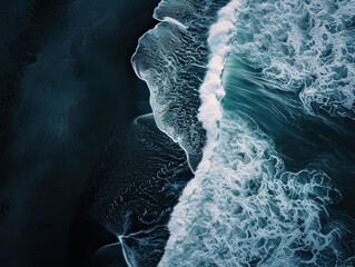 background with ice