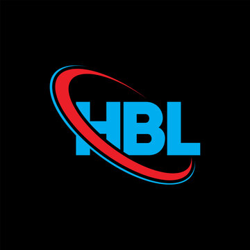 HBL logo. HBL letter. HBL letter logo design. Intitials HBL logo linked with circle and uppercase monogram logo. HBL typography for technology, business and real estate brand.