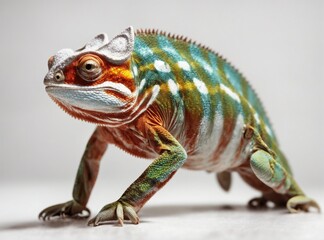 Technicolor Chameleon Pose