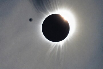 eclipse in the sun