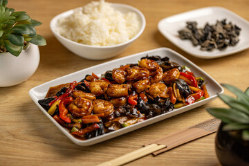 Thai spicy food concept.