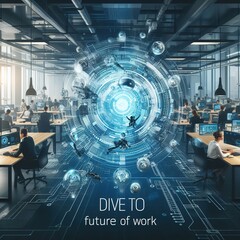 Tech Innovation: Modern Workspace Collaboration
