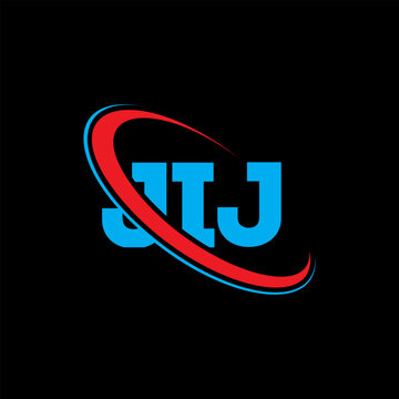 JIJ logo. JIJ letter. JIJ letter logo design. Initials JIJ logo linked with circle and uppercase monogram logo. JIJ typography for technology, business and real estate brand.