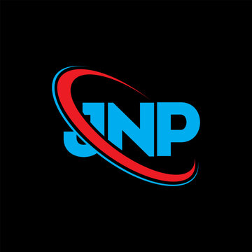 JNP logo. JNP letter. JNP letter logo design. Initials JNP logo linked with circle and uppercase monogram logo. JNP typography for technology, business and real estate brand.