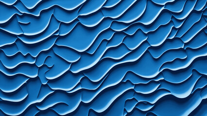 Runny blue wall texture