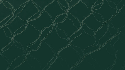 Dark green background with lines