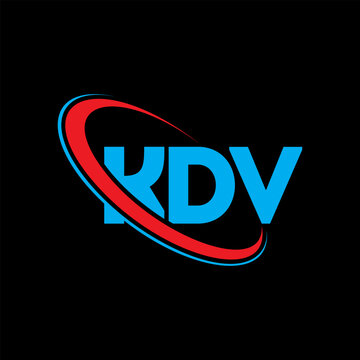 KDV logo. KDV letter. KDV letter logo design. Initials KDV logo linked with circle and uppercase monogram logo. KDV typography for technology, business and real estate brand.