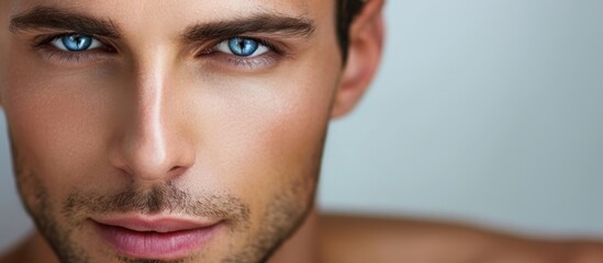 Cosmetic clinic offers Dermastamp treatment for men using fractional mesotherapy.