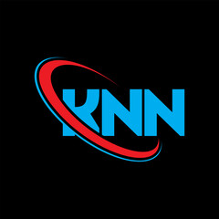 KNN logo. KNN letter. KNN letter logo design. Initials KNN logo linked with circle and uppercase monogram logo. KNN typography for technology, business and real estate brand.