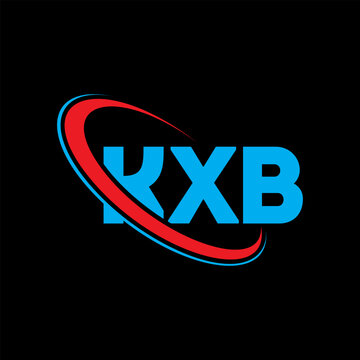 KXB logo. KXB letter. KXB letter logo design. Initials KXB logo linked with circle and uppercase monogram logo. KXB typography for technology, business and real estate brand.