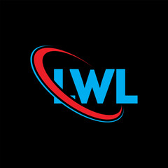 LWL logo. LWL letter. LWL letter logo design. Initials LWL logo linked with circle and uppercase monogram logo. LWL typography for technology, business and real estate brand.