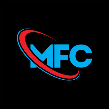 MFC logo. MFC letter. MFC letter logo design. Initials MFC logo linked with circle and uppercase monogram logo. MFC typography for technology, business and real estate brand.