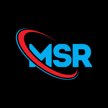 MSR logo. MSR letter. MSR letter logo design. Initials MSR logo linked with circle and uppercase monogram logo. MSR typography for technology, business and real estate brand.