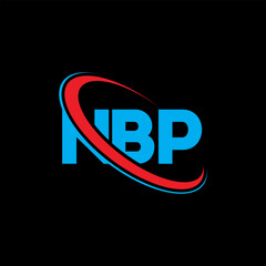 NBP logo. NBP letter. NBP letter logo design. Intitials NBP logo linked with circle and uppercase monogram logo. NBP typography for technology, business and real estate brand.