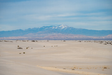 Fototapeta na wymiar White Sands National Park New Mexico 