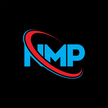 NMP logo. NMP letter. NMP letter logo design. Initials NMP logo linked with circle and uppercase monogram logo. NMP typography for technology, business and real estate brand.