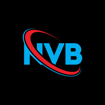 NVB logo. NVB letter. NVB letter logo design. Initials NVB logo linked with circle and uppercase monogram logo. NVB typography for technology, business and real estate brand.