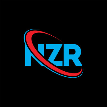 NZR logo. NZR letter. NZR letter logo design. Initials NZR logo linked with circle and uppercase monogram logo. NZR typography for technology, business and real estate brand.