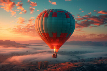 Obraz premium hot air balloons in the sky