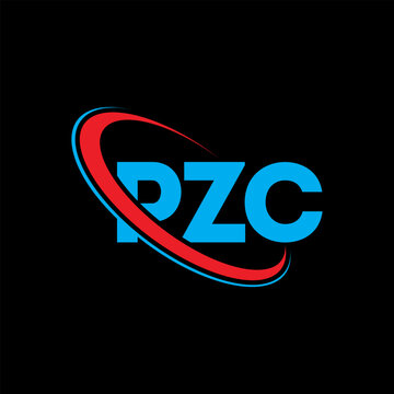 PZC logo. PZC letter. PZC letter logo design. Initials PZC logo linked with circle and uppercase monogram logo. PZC typography for technology, business and real estate brand.