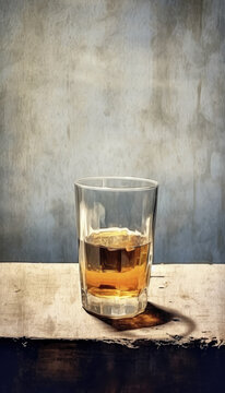Representative image of alcohol addiction