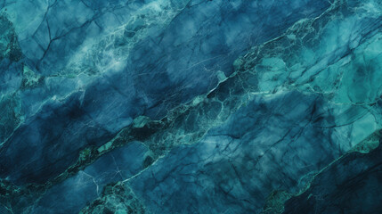 Rich dark blue green color marble pattern