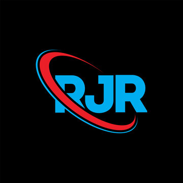 RJR logo. RJR letter. RJR letter logo design. Initials RJR logo linked with circle and uppercase monogram logo. RJR typography for technology, business and real estate brand.