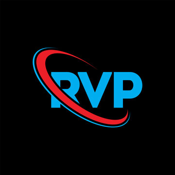 RVP logo. RVP letter. RVP letter logo design. Initials RVP logo linked with circle and uppercase monogram logo. RVP typography for technology, business and real estate brand.