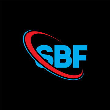 SBF logo. SBF letter. SBF letter logo design. Intitials SBF logo linked with circle and uppercase monogram logo. SBF typography for technology, business and real estate brand.