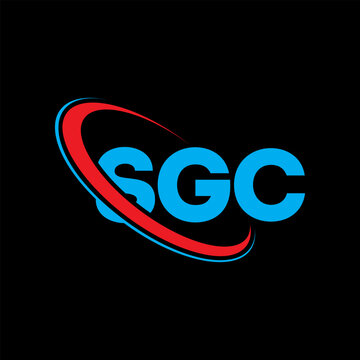 SGC logo. SGC letter. SGC letter logo design. Initials SGC logo linked with circle and uppercase monogram logo. SGC typography for technology, business and real estate brand.
