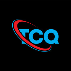 TCQ logo. TCQ letter. TCQ letter logo design. Intitials TCQ logo linked with circle and uppercase monogram logo. TCQ typography for technology, business and real estate brand.