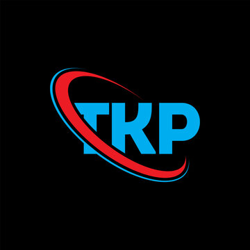 TKP logo. TKP letter. TKP letter logo design. Initials TKP logo linked with circle and uppercase monogram logo. TKP typography for technology, business and real estate brand.