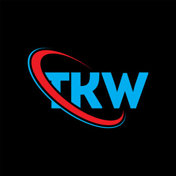 TKW logo. TKW letter. TKW letter logo design. Initials TKW logo linked with circle and uppercase monogram logo. TKW typography for technology, business and real estate brand.