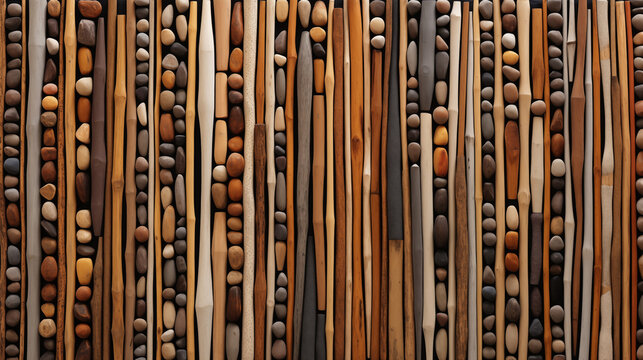 sticks and stones background wallpaper