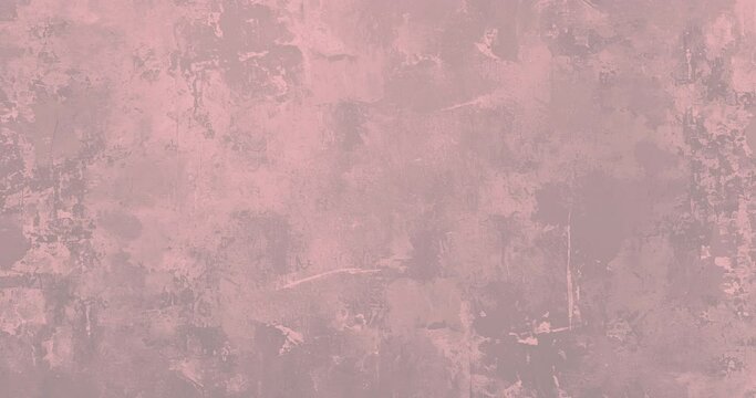 Background collage with variety of pink sepia color grunge textures. Seamless looping animation.
