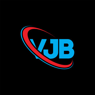 VJB logo. VJB letter. VJB letter logo design. Initials VJB logo linked with circle and uppercase monogram logo. VJB typography for technology, business and real estate brand.