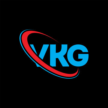 VKG logo. VKG letter. VKG letter logo design. Initials VKG logo linked with circle and uppercase monogram logo. VKG typography for technology, business and real estate brand.