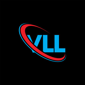 VLL logo. VLL letter. VLL letter logo design. Initials VLL logo linked with circle and uppercase monogram logo. VLL typography for technology, business and real estate brand.