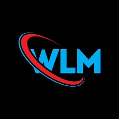 WLM logo. WLM letter. WLM letter logo design. Initials WLM logo linked with circle and uppercase monogram logo. WLM typography for technology, business and real estate brand.