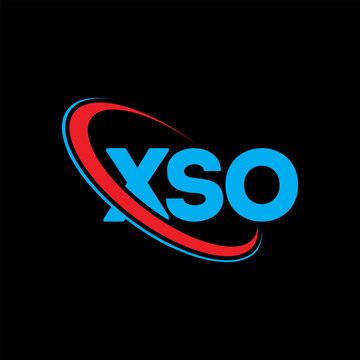 XSO logo. XSO letter. XSO letter logo design. Initials XSO logo linked with circle and uppercase monogram logo. XSO typography for technology, business and real estate brand.
