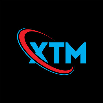 XTM logo. XTM letter. XTM letter logo design. Initials XTM logo linked with circle and uppercase monogram logo. XTM typography for technology, business and real estate brand.