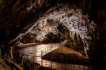 Postojna cave hall