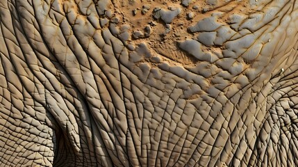 Fototapeta premium a close up of the face of an elephant