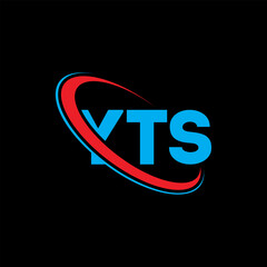 YTS logo. YTS letter. YTS letter logo design. Initials YTS logo linked with circle and uppercase monogram logo. YTS typography for technology, business and real estate brand.