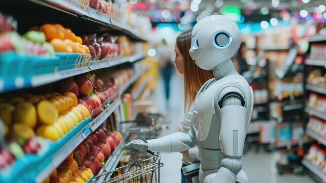 AI-driven chatbots, and smart algorithms interact seamlessly with consumers, providing personalized services, efficient transactions, and a revolutionary shopping experience