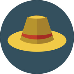 illustration of a hat. fashion icon vector png. fashion dress icon png. craze, fad, mode, rage, style, laundry, vogue and clothing styles symbols design.