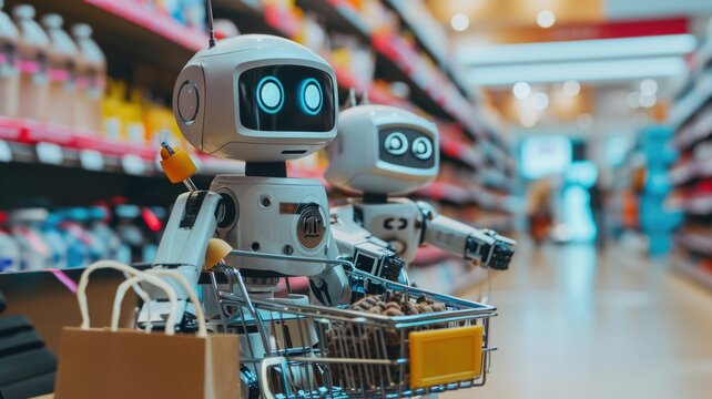 AI-driven chatbots, and smart algorithms interact seamlessly with consumers, providing personalized services, efficient transactions, and a revolutionary shopping experience