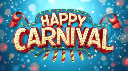 Happy Carnival Celebration Background