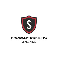 Shield Letter S Logo, Safe/Secure/Protection Logo
